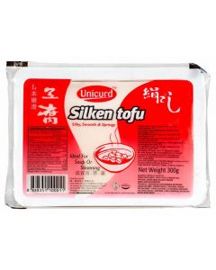 Unicurd T01 Silken Tofu 300g | Unicurd T01 红白盒装绢豆腐 300g