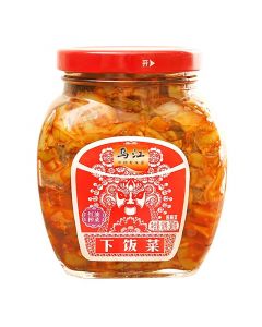 CN Wujiang Preserved Vegetable Chili Oil 300g | 乌江 下饭菜 红油榨菜 300g