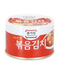 Jongga Stir Fried Kimchi 160g | 宗家府 烤泡菜罐头 160g