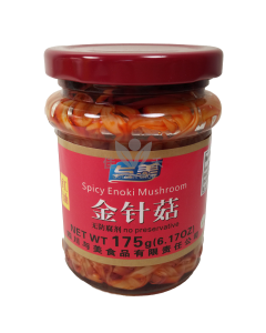 Yumei Spicy Enoki Mushroom 175g | 与美 金针菇 辣味 175g