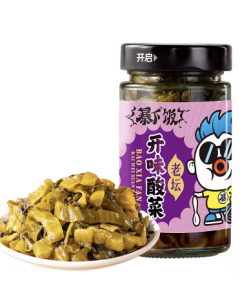 JXJ Extreme Hot Pickled Cabbage 200g | 吉香居 老坛开味酸菜 200g