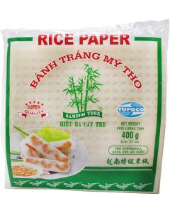 Bamboo Tree Rice Paper (Square) 22cm 400g | 竹树牌 越南方形米纸 22cm 400g