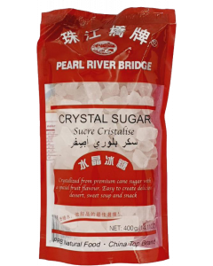 PRB Crystal Sugar White 400g | 珠江桥 水晶冰糖 400g