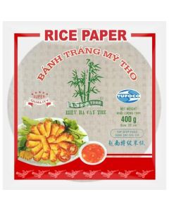 Bamboo Tree Rice Paper Deep Fry Round 22cm 400g | 竹树牌 圆形炸用米纸 22cm 400g