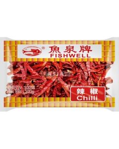 Fish Well Dried Chilli Pepper 100g丨鱼泉牌 辣椒干 100g