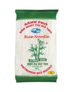 ASEA BAMBOO TREE Banh Pho Rice Noodle L 5mm 400g | 竹树牌 越南米粉 L 5mm 400g