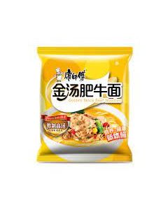 Mr.Kon Instant Noodle Golden Soup Beef 104g | 康师傅 金汤肥牛面 104g