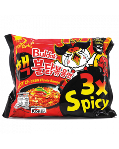 KR Samyang Buldak Hot Chicken Ramen 3x Spicy 140g | 韩国 三养 三倍辣辣鸡面 140g