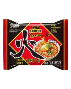 PALDO Inst. noodles Hwa Ramyun 120g | 八道 御膳火面 120g