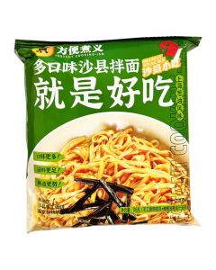 Shaxian Inst. Noodle Sichuan Pepper Flv 125g | 沙县拌面 川香味 125g