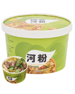 SG Instant Rice Noodles Pickled Chilli Beef Flav. 100g丨神宫 河粉 泡椒牛肉味 100g