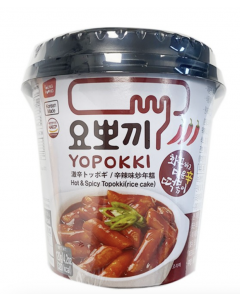 ASEA Yopokki Rice Cake Cup Hot Spicy Flav. 120g | yopokki 辣炒年糕 香辣味 120g