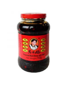 LGMPreserved Black Bean In Chili Oil 740g | 老干妈风味豆豉油制辣椒 740g