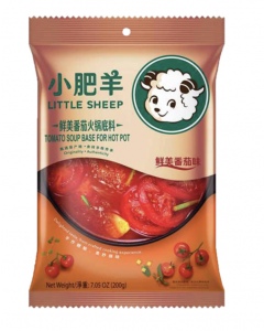 LS Hotpot Soup Base Tomato Flav. 200g | 小肥羊 火锅底料 番茄味 200g
