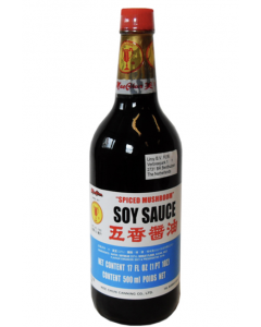 MC Spiced Mushroom Soy Sauce 500ml | 美珍 五香酱油 500ml