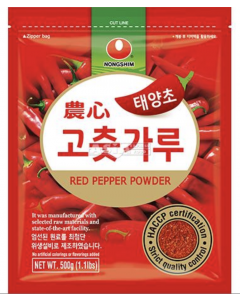 ASEA Nongshim Red Pepper Powder Fine 500g | 农心 细磨辣椒粉 500g
