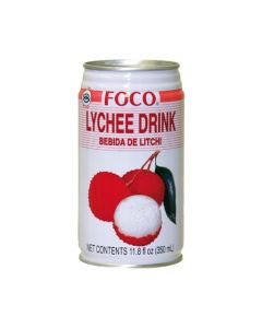 Foco, Lychee juice 350ml | Foco 荔枝饮料 350ml