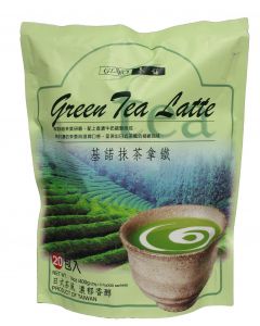 Gino Green Tea Latte 400g (20pcs) | 基诺 抹茶拿铁 400g