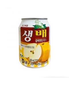 Korean Canned Pear Drink Added Fructose 238ml | 韩国梨子饮料 238ml