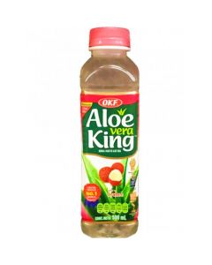 OKF Aloe Vera Drink Lychee 500ml | OKF 荔枝饮料 500ml