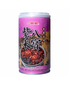 TW QQ Canned Black Rice Congee 320g | 亲亲 紫米八宝粥 320g