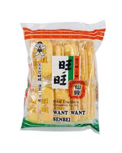 WANT WANT Salty Senbei Rice Cracker 112g | 旺旺 仙贝 112g