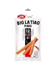 WL Hot Spicy Strip Big 106g | 卫龙 大面筋(辣条) 106g