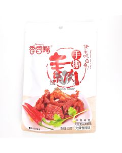 XXZ Dried tofu spicy Flavor 112g | 香香嘴 手撕素肉 香辣 112g
