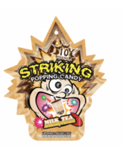 STRIKING Popping Candy Milk Tea Flav. 15g | STRIKING 跳跳糖 奶茶味 15g