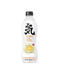 Chi Forest Sparkling Water Calamansi (Lime) Flavor 480ml | 元气森林 0卡0脂 柑橘味 苏打水 480ml 瓶装