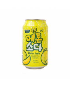 Korean Sparkling Soda Melon 350ml | 韩国 瓜果味苏打汽水 350ML
