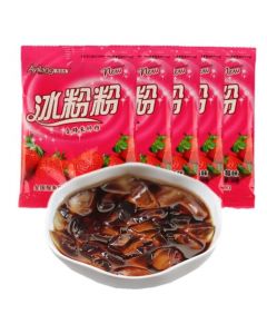 AYILANG Ice Drink Strawberry Flavor 40g | 阿依郎 冰粉粉固体饮料 草莓味 40g
