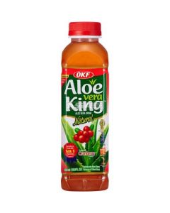 OKF Aloe Vera Drink Cranberry 500ml | OKF 蔓越莓饮料 500ml