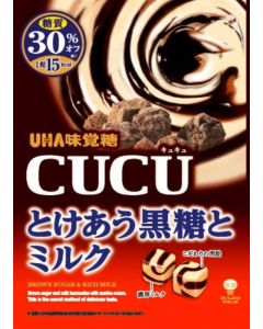 UHA Mikakuto brown sugar and milk 80g | 日本 UHA味觉糖 黑糖 80g