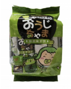 YUKI & LOVE Rice Cracker Matcha Flav. 140g | 雪恋 抹茶米饼 140g