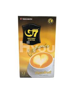 VN TN Inst Coffee G7 Cappuc Hazelnut 216g | 越南 G7 榛子卡布奇诺 即溶咖啡 216g