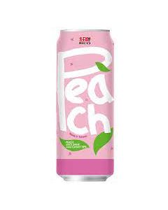 RICO Peach Juice Drink 490ml | RICO 白桃味苏打水 490ml