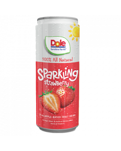 Dole Sparkling Fruit Drink Strawberry 240ml | Dole 气泡果汁 草莓味 240ml
