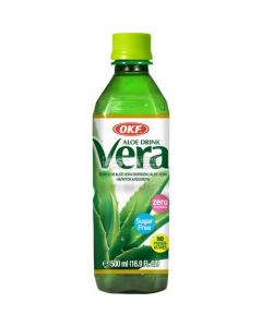 OKF Aloe Vera Drink original Sugar Free 500ml | OKF 芦荟饮料 无糖版 500ml
