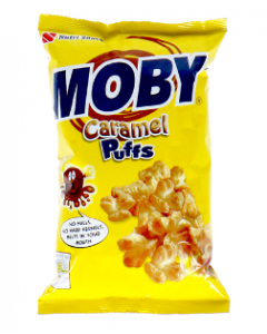 Nutri Snack Moby Caramel Puffs 60g | Nutri Snack 焦糖泡芙 60g
