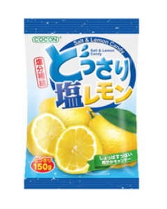 JP COCON Salted Lemon Candy 150g | 日本 COCON 咸柠檬糖 150g