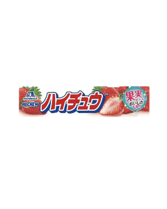 JP MORINAGA Hi-chew Soft Candy Strawberry Flav. 58g | 日本 森永 Hi- Chew系列 草莓味软糖 58g