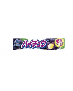 JP MORINAGA Hi-chew Soft Candy Grape Flav. 58g | 日本 森永 Hi- Chew系列 葡萄味软糖 58g