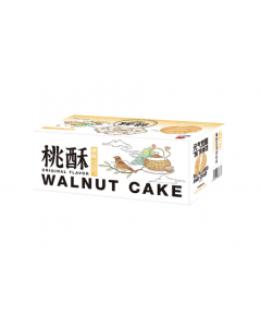 HLW Walnut Cake Original Flav. 240g | 黄老五 桃酥 原味 240g