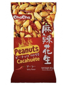 CHACHA Peanuts Spicy Flav. 80g | 洽洽 麻辣花生 80g