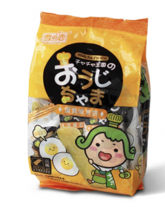 YUKI & LOVE Rice Cracker Egg Flav. 140g | 雪恋 蛋黄味米饼 140g