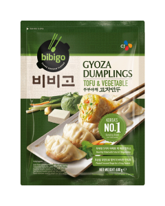 BIBIGO Gyoza Tofu&Vegatable 600g | 必品阁 豆腐蔬菜煎饺 600g
