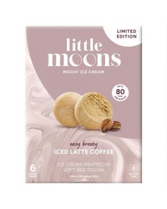 Little Moons Mochi (Iced Latte Coffee) 192g | 小月亮 麻薯冰淇凌 (冰拿铁) 192g
