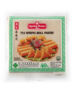 Spring Home TYJ Spring Roll Pastry 215mmX215mm 550g | 第一家 春卷皮 550g