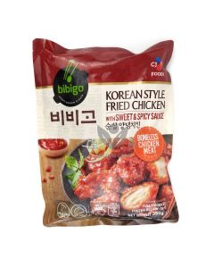 BIBIGO Sweet & Spicy Korean Fried Chicken 350g | 必品阁 韩式炸鸡块 甜辣味 350g